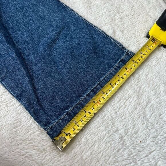 Vintage Y2K Hydraulic Cargo Baggy Pocket Denim Jeans Pants - Picture 10 of 10